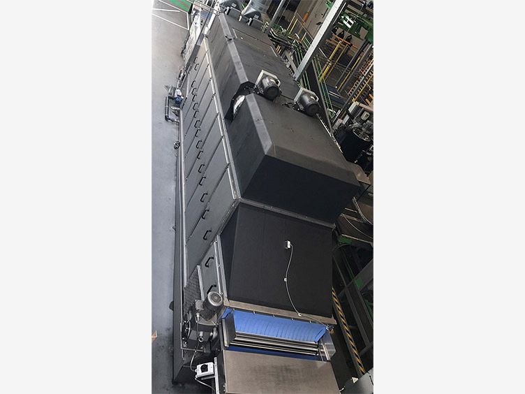 Robuuste thermische isolatie voor droogtunnel