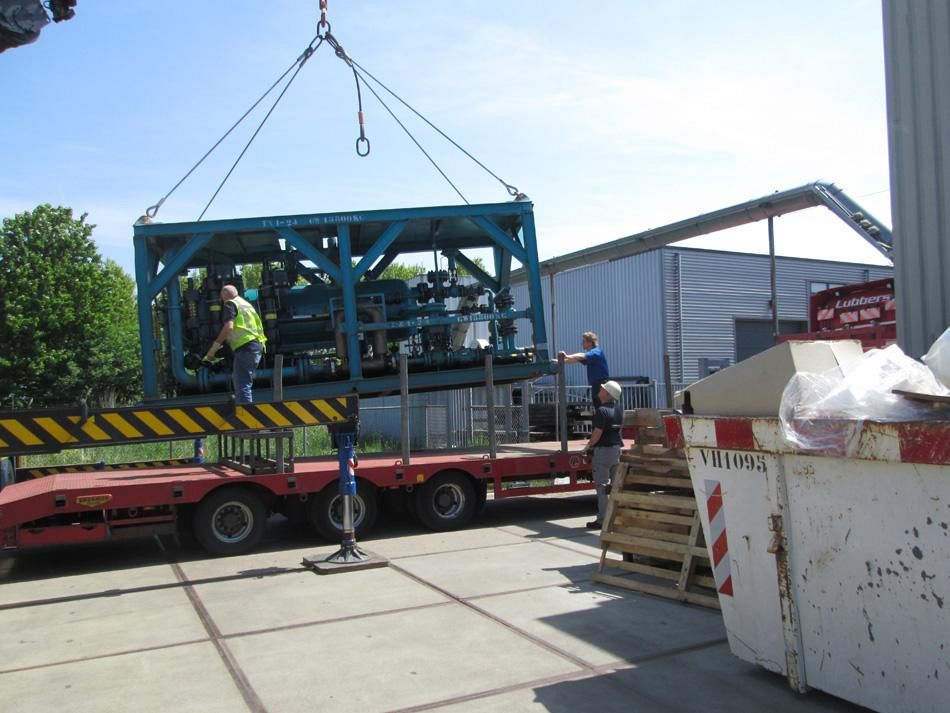 Diverse units en leidingwerk