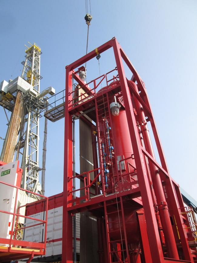 Halliburton | Schallschutz-Bohranlage