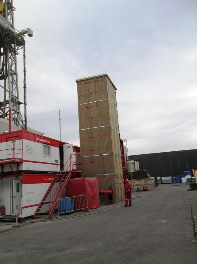 Halliburton | Geluidsisolatie boortoren