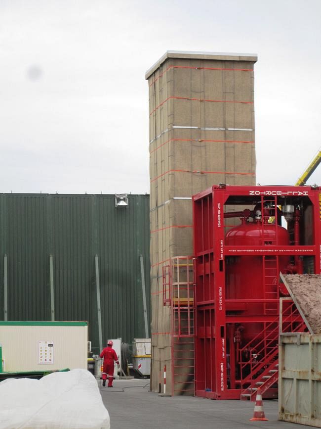 Halliburton | Geluidsisolatie boortoren