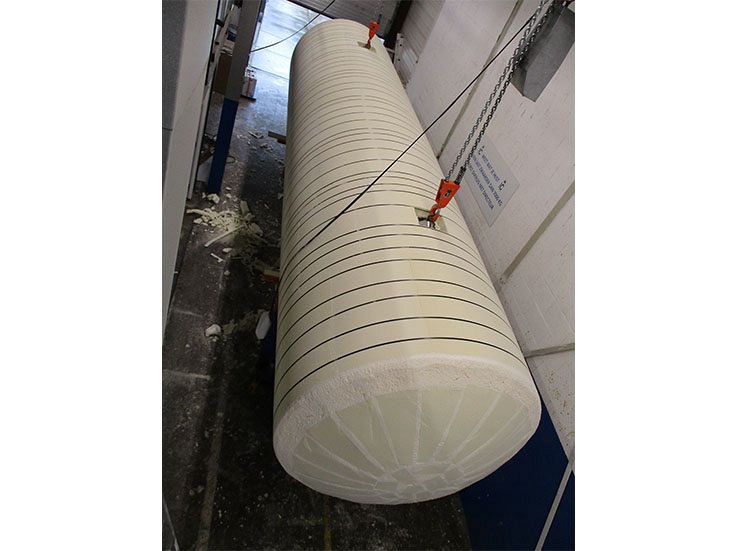 23 m3 CO2 transport tanks